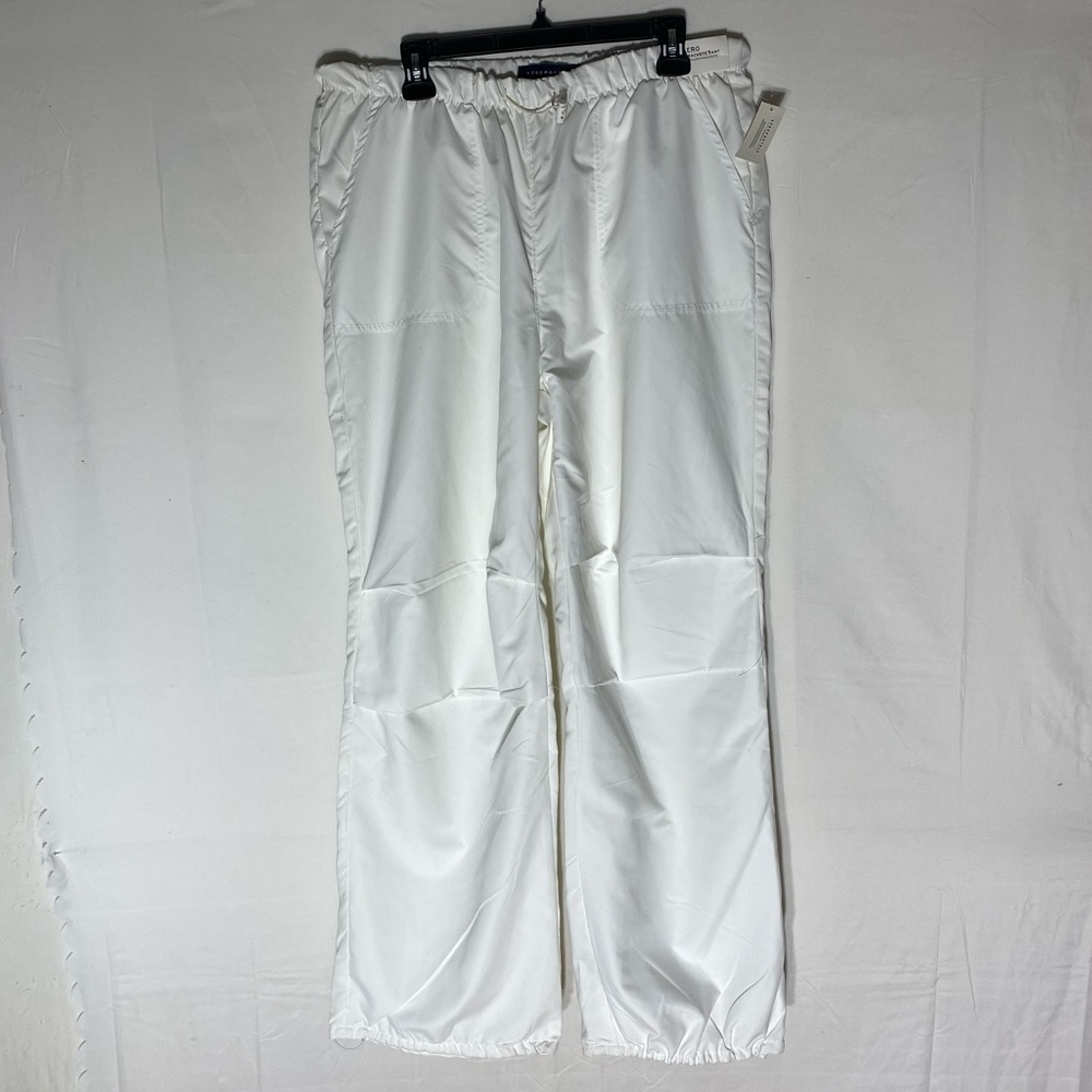 Aeropostale White Parachute Pants XL NWT Retro Festival Baggy Grunge Skater 90s